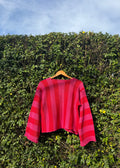 Sweater Versa Rojo con Fucsia