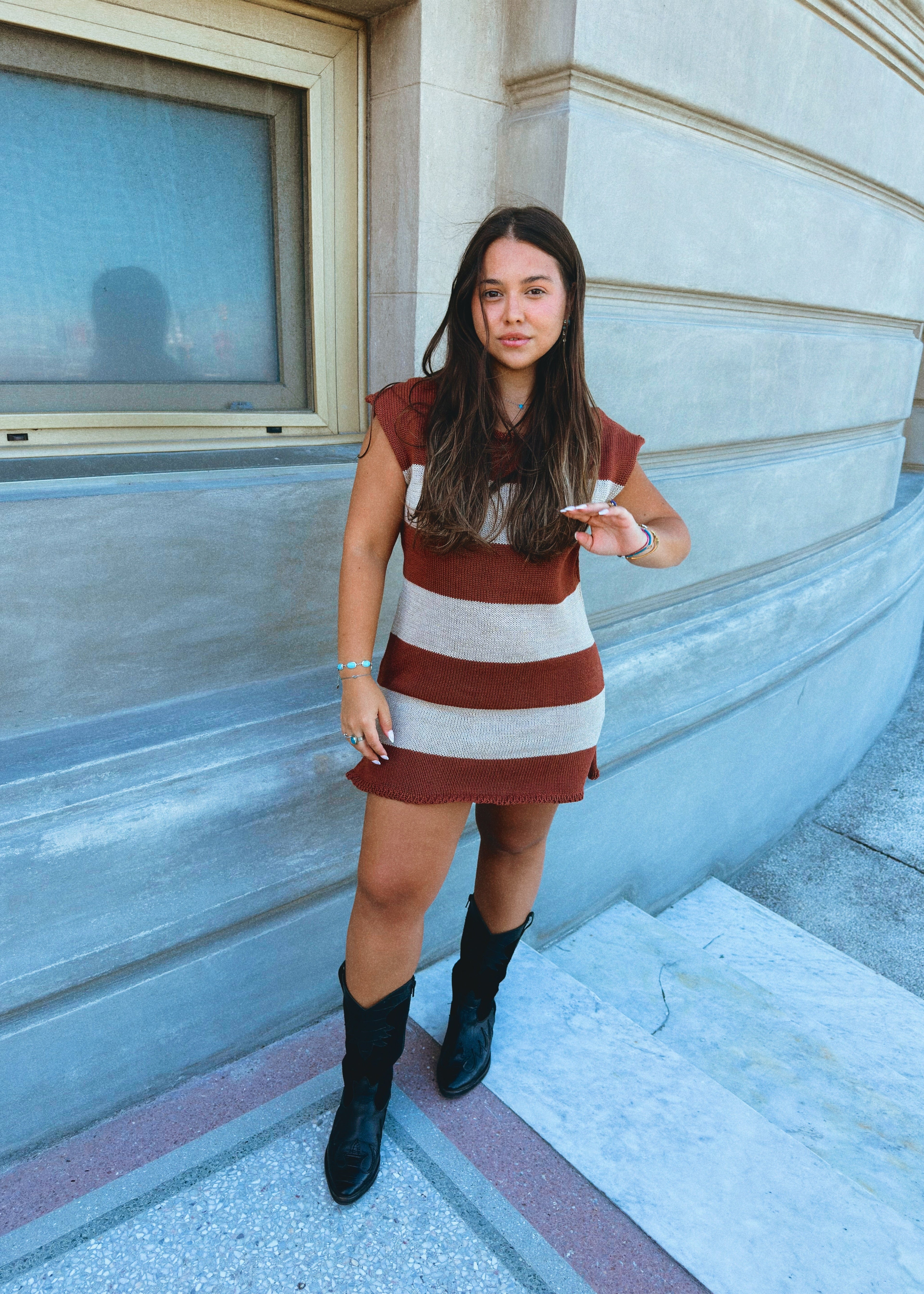 Vestido Bruna Marron