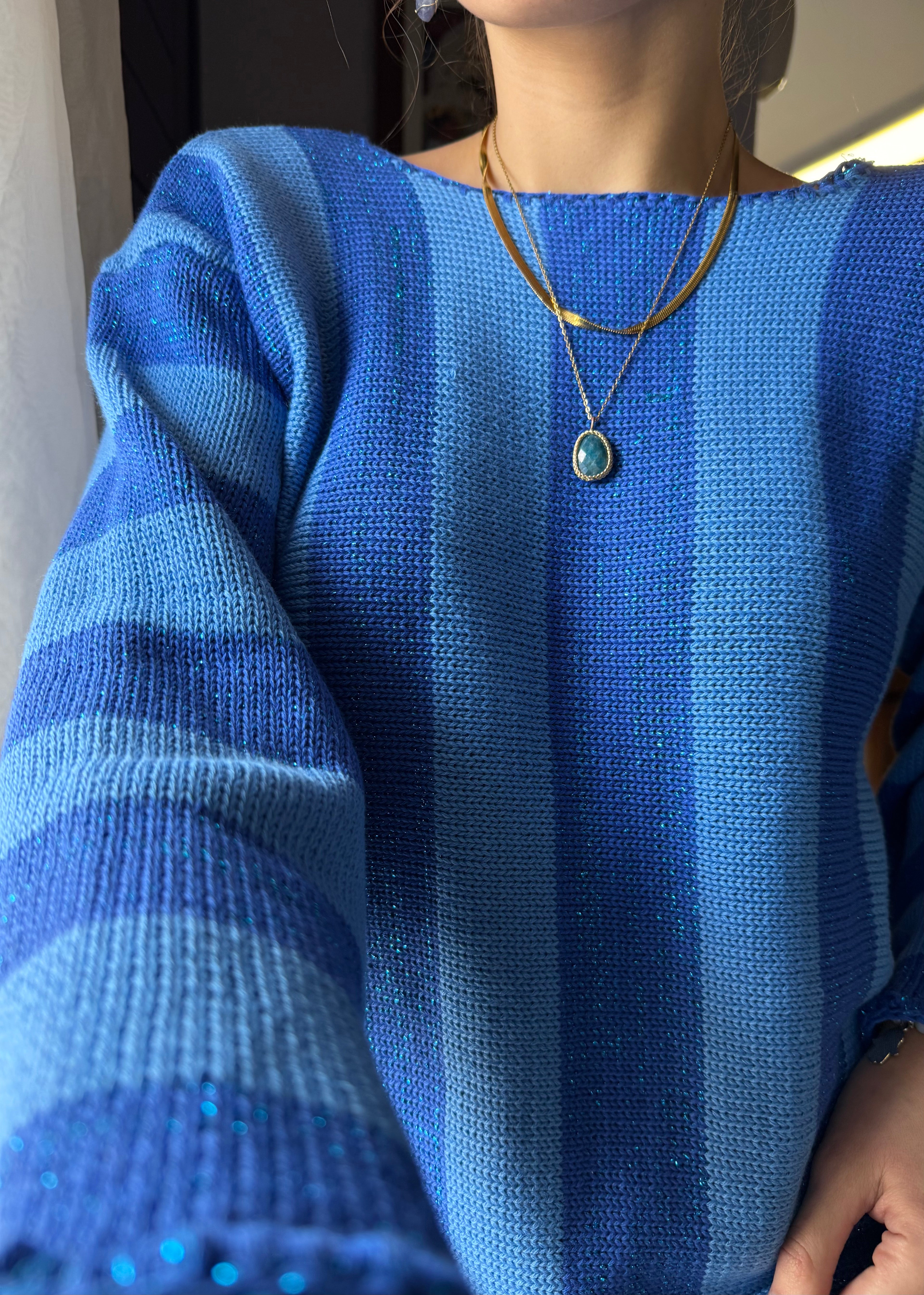 Sweater Versa Celeste