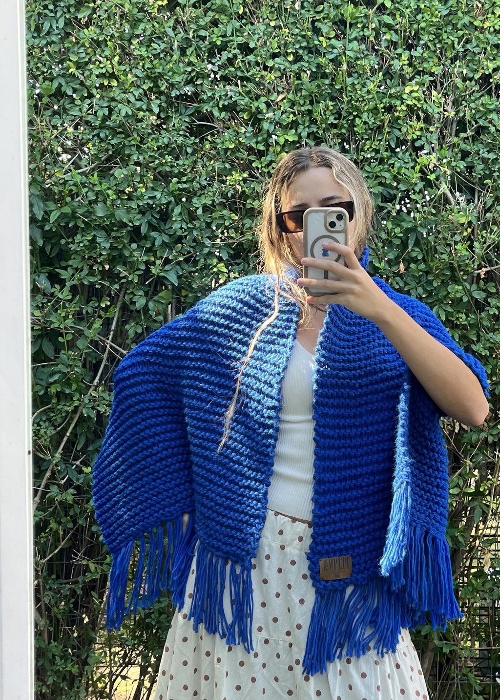 Bufandón Emma Azul