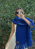 Bufandón Emma Azul