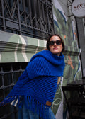 Bufandón Emma Azul