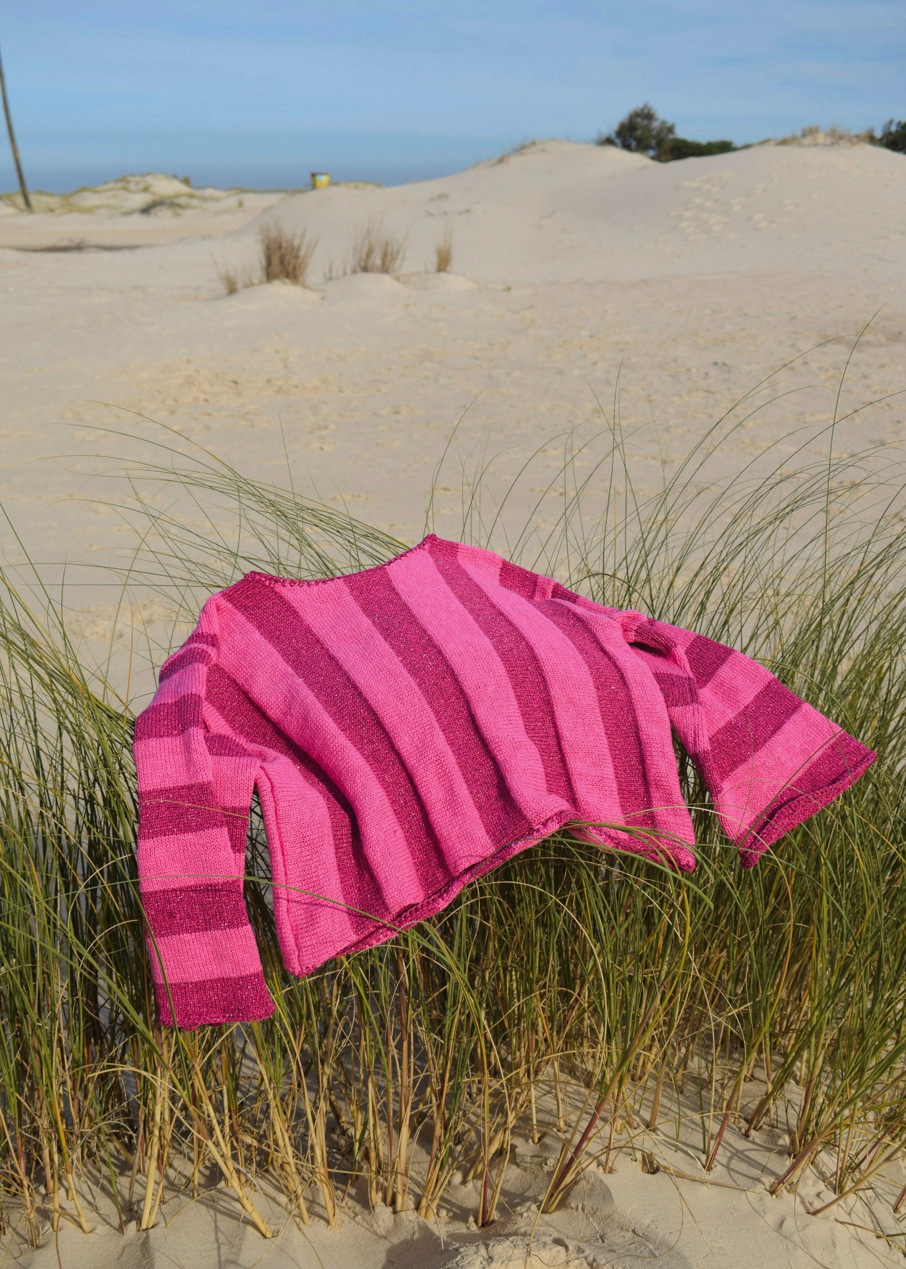 Sweater Versa Rosado con Fucsia