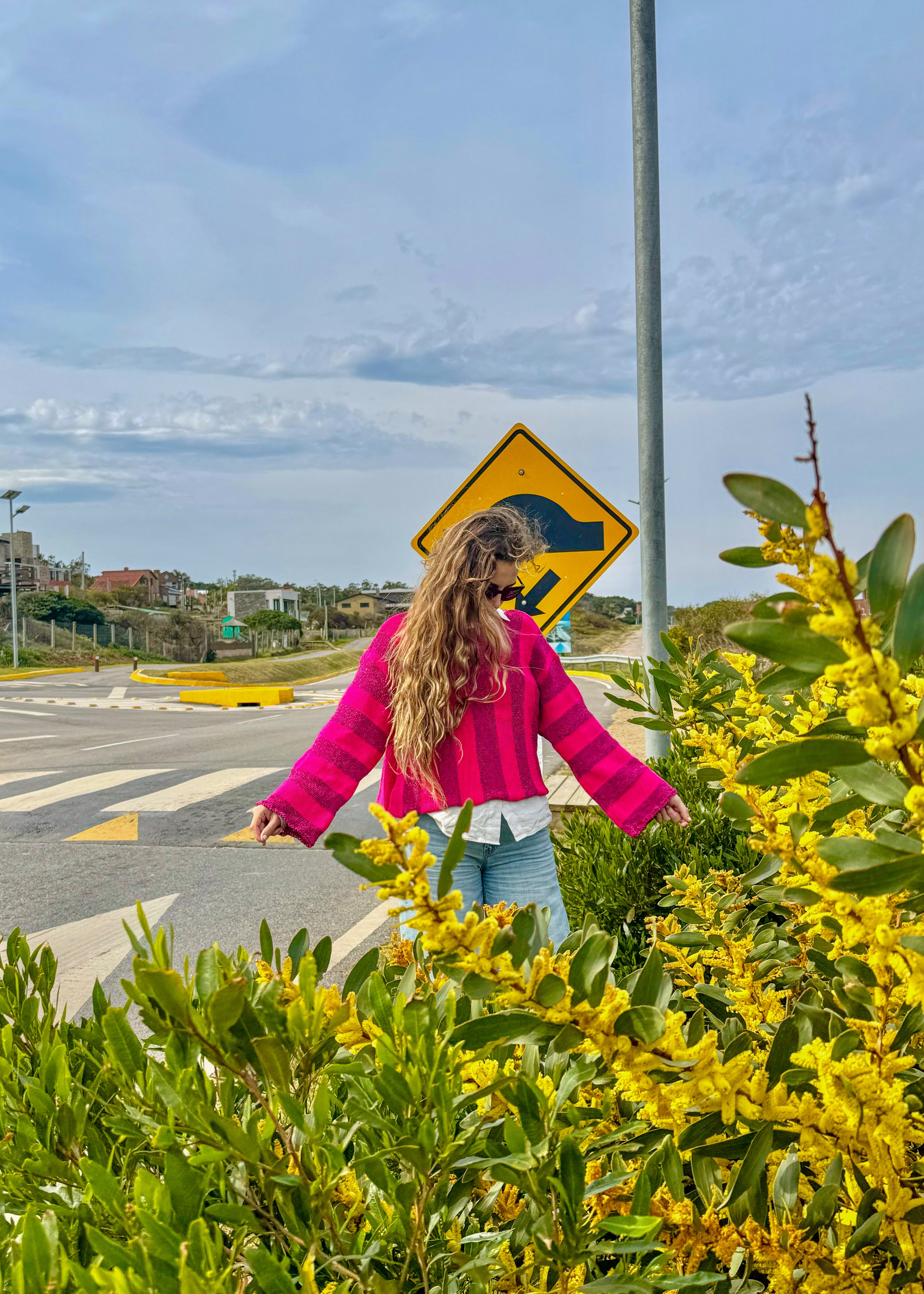 Sweater Versa Fucsia con Fucsia
